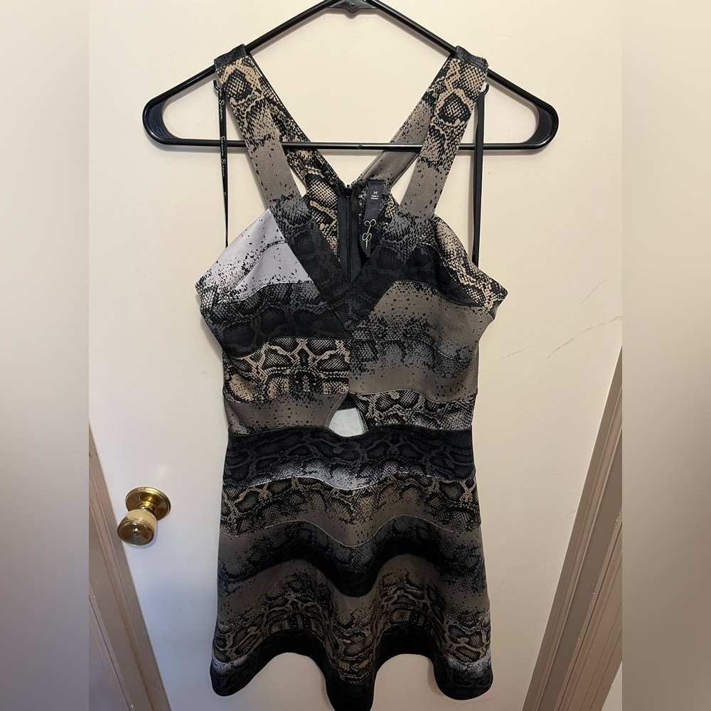Jessica Simpson snake print dress, size medium